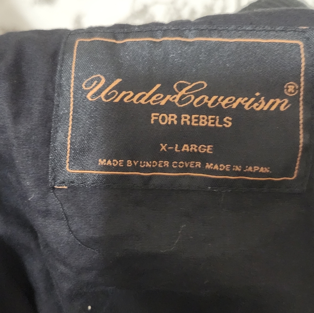 Undercover AW02 'Rebelgods' Velour Bomber Jacket - witches cell division Xl - Picture 5 of 6